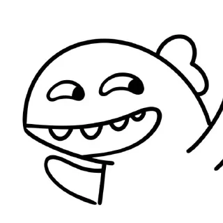 Telegram sticker 🦖 真·小恐龙高清重制版