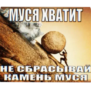 Telegram sticker 🖼 Муся
