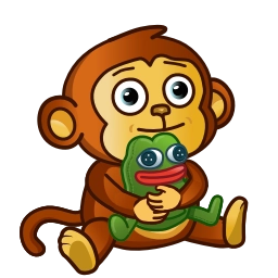 Telegram sticker 🥰 Бибизяна @tikitons