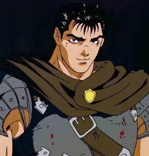 Telegram sticker 🌟 Guts @Berserkvers :: @fStikBot