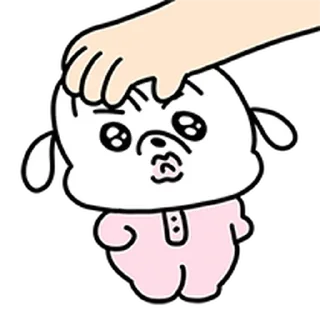 Telegram sticker ⭐ 소리나는 복슬이 짤모음 @moe_sticker_bot