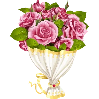 Telegram sticker 💐 Guldasta Flowers @PunjabiSticker