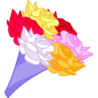 Telegram sticker 💐 Guldasta Flowers @PunjabiSticker
