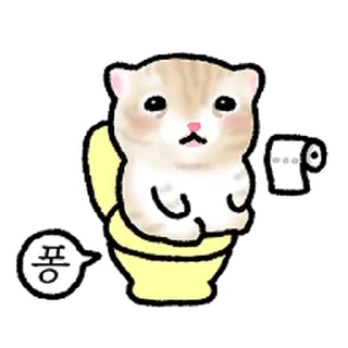 Telegram stiker ⭐ 작아요 고먕이 4 @moe_sticker_bot