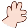 Video sticker 😊 Hands @EMOJI_GRAY