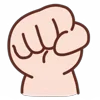 Video sticker ✊ Hands @EMOJI_GRAY