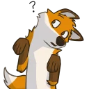 Telegram sticker 🤔 Leey's Foxes