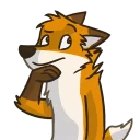 Telegram sticker 🤔 Leey's Foxes