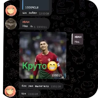 Telegram sticker 👍 райз и лео