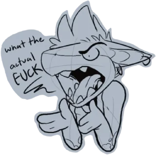 Telegram sticker 🤬 shark