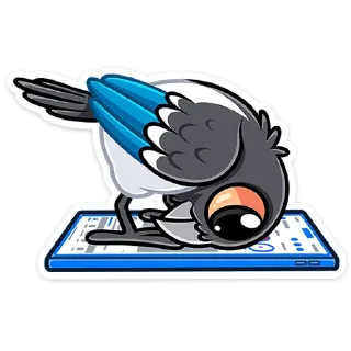 Telegram sticker 🧐 Шкет от @TgSticker