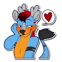 Telegram sticker 😘 Xefra