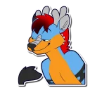 Telegram sticker 😏 Xefra