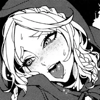 Telegram sticker 🥰 Ahegao @Anime_stiker
