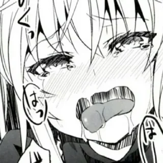 Video sticker 🥰 Ahegao @Anime_stiker
