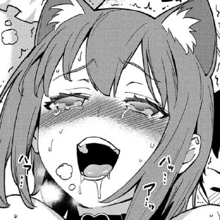 Video sticker 🥰 Ahegao @Anime_stiker