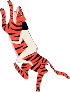 Telegram sticker 🐅 tsugau