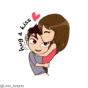 Telegram sticker 🤗 So Much Love (@Love_Graphs)