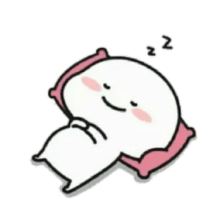 Sticker 😴 q u b y