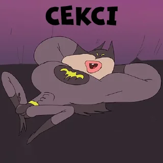 Sticker 😍 Sexxi Batman (Pack1) by @ivengelion