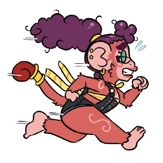 Telegram sticker 😨 Macaron Pack