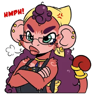 Telegram sticker 😡 Macaron Pack