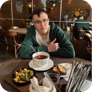Telegram stiker 🍽 misolo король интернета @gavnodav2004