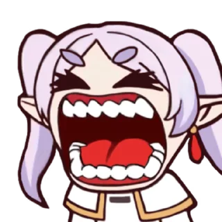 Video sticker 😡 @fixfox Sousou no Frieren p2