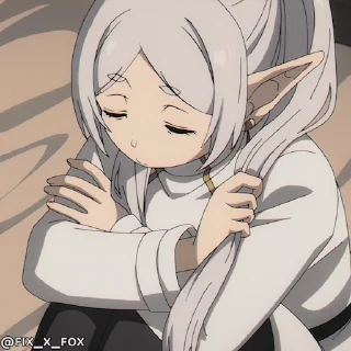 Video sticker 🥺 @fix_x_fox Sousou no Frieren p2