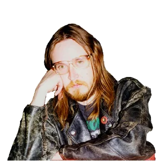 Telegram sticker 😬 Егор Летов
