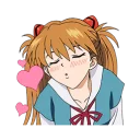 Sticker 😚 Evangelion
