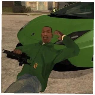 Sticker 😎 Си-Джей