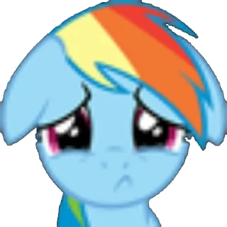 Telegram sticker 😔 коні