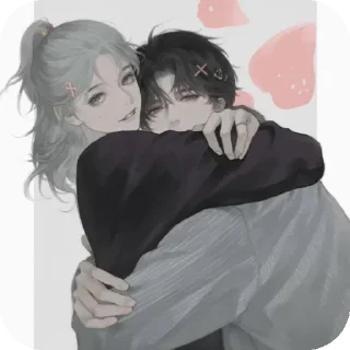 Video sticker ❤ Hug🌺✨