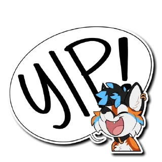 Telegram sticker 🐺 Ari