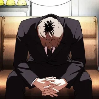 Telegram sticker 😢 lookism