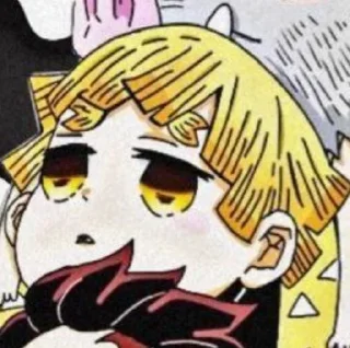 Telegram stiker ⚡ 🌩️zenitsu agatsuma.⚡ :: @fStikBot