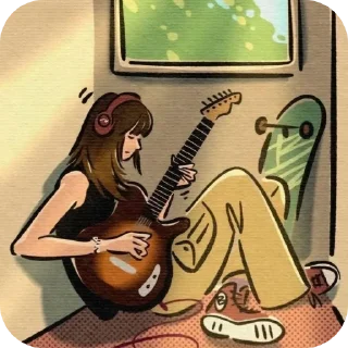 Telegram sticker 🎸 amm my pack  :: @fStikBot