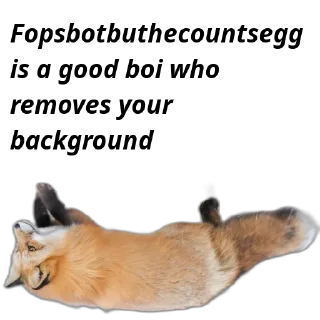 Video sticker 🦊 FopsButNoBackground
