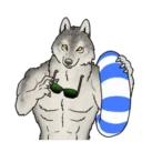 Telegram sticker 🏊‍♂️ Werewolf