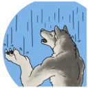 Telegram sticker ☔️ Werewolf