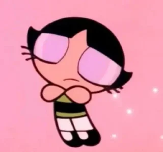 Telegram sticker 😔 زوز ( فتيات القوة ) 🦋 @SticZ_Bot • @aljoker_z_e