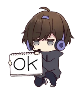 Video sticker 👌 Манхера кун @nyasticks