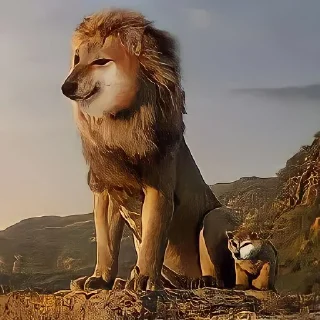 Sticker 🦁 خرة بيكم