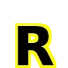 Sticker 💛 letras coloridas ➜ @emoji_room