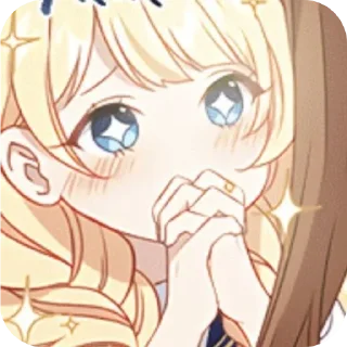 Telegram sticker 👄 حزمة إيلي تشان~  meow_me7@