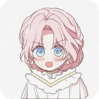Telegram sticker 👄 حزمة إيلي تشان~  meow_me7@