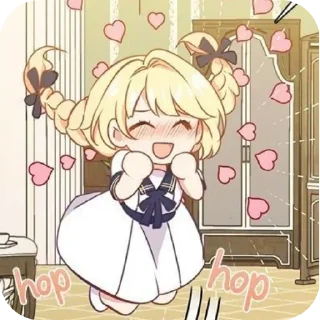 Telegram sticker 🪑 حزمة إيلي تشان~  meow_me7@