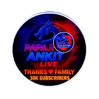 Телеграм стикер 😀 Ankit papaji
