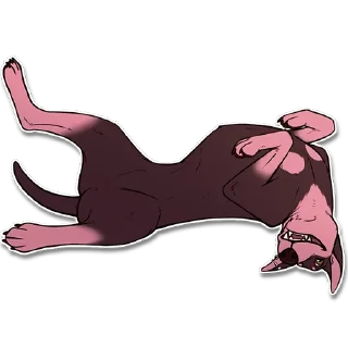 Telegram sticker 🙃 Feral Sab